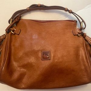 Dooney & Bourke Florentine Hobo Shoulder Bag Natural
